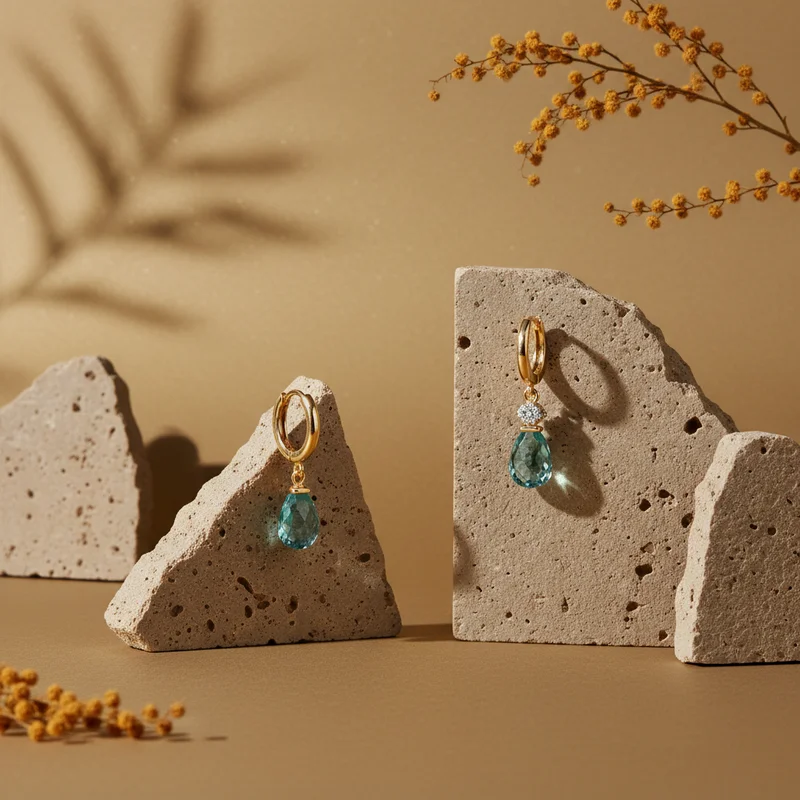 Elegant artisan jewelry display
