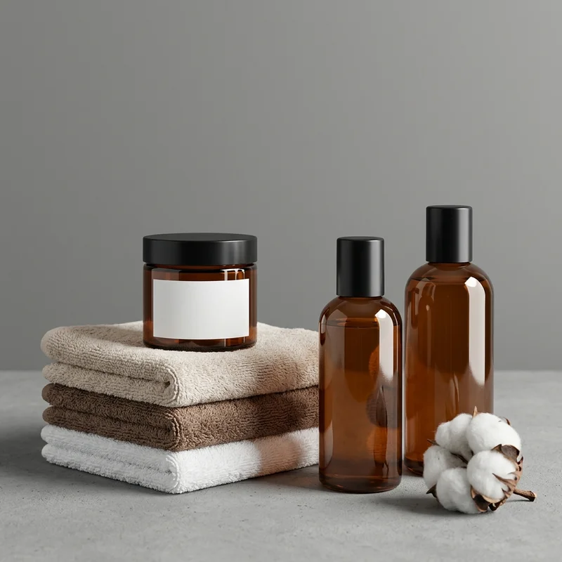 Relaxing spa essentials