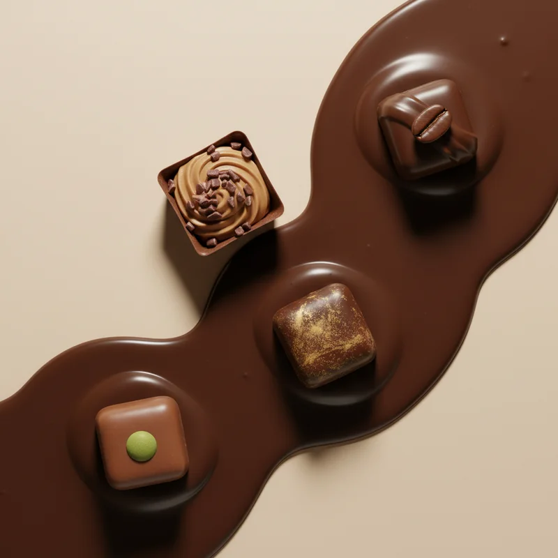 Decadent chocolate indulgence