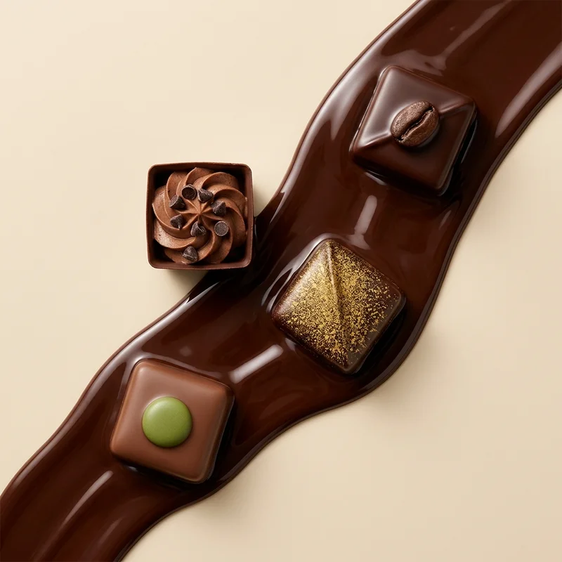 Decadent chocolate indulgence