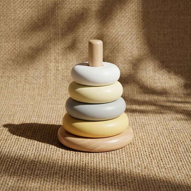Pastel stacking toy