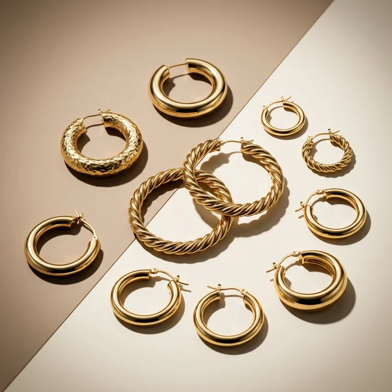 Exquisite gold jewellery collection