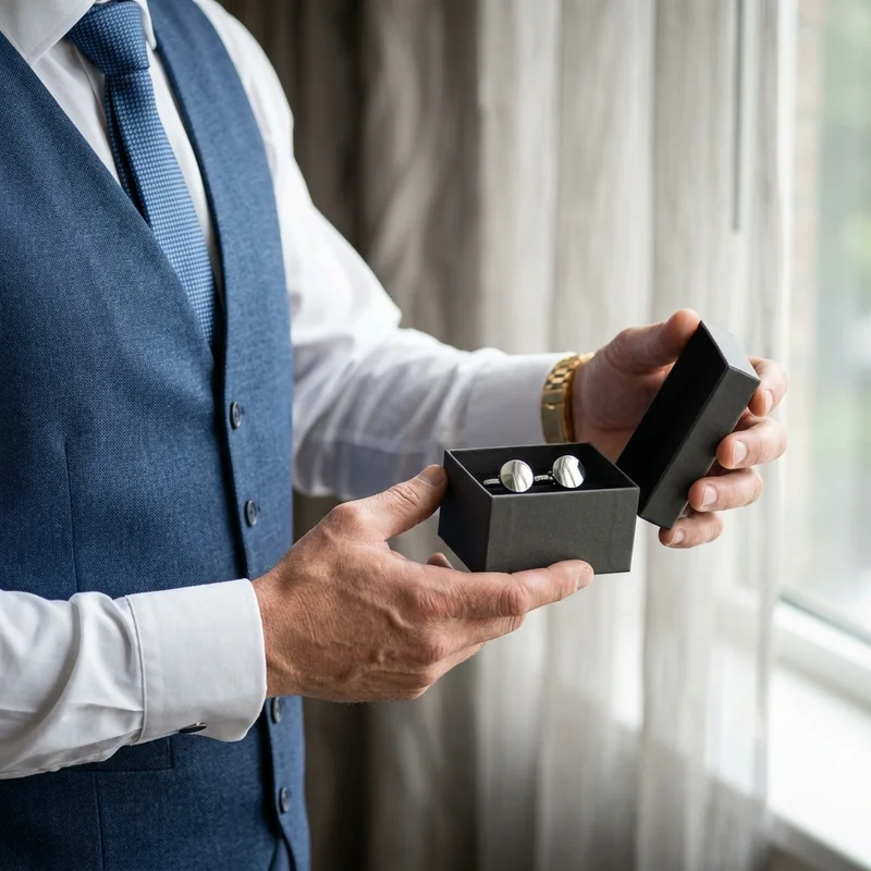 Sophisticated cufflinks gift