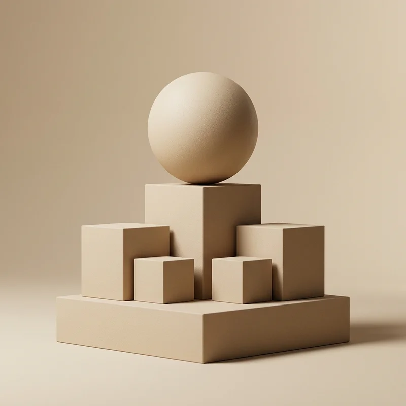 Minimalist product display