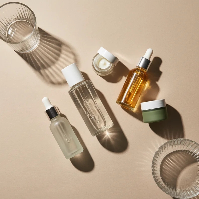Curated skincare collection
