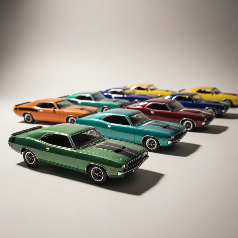 Vibrant Toy Car Collection