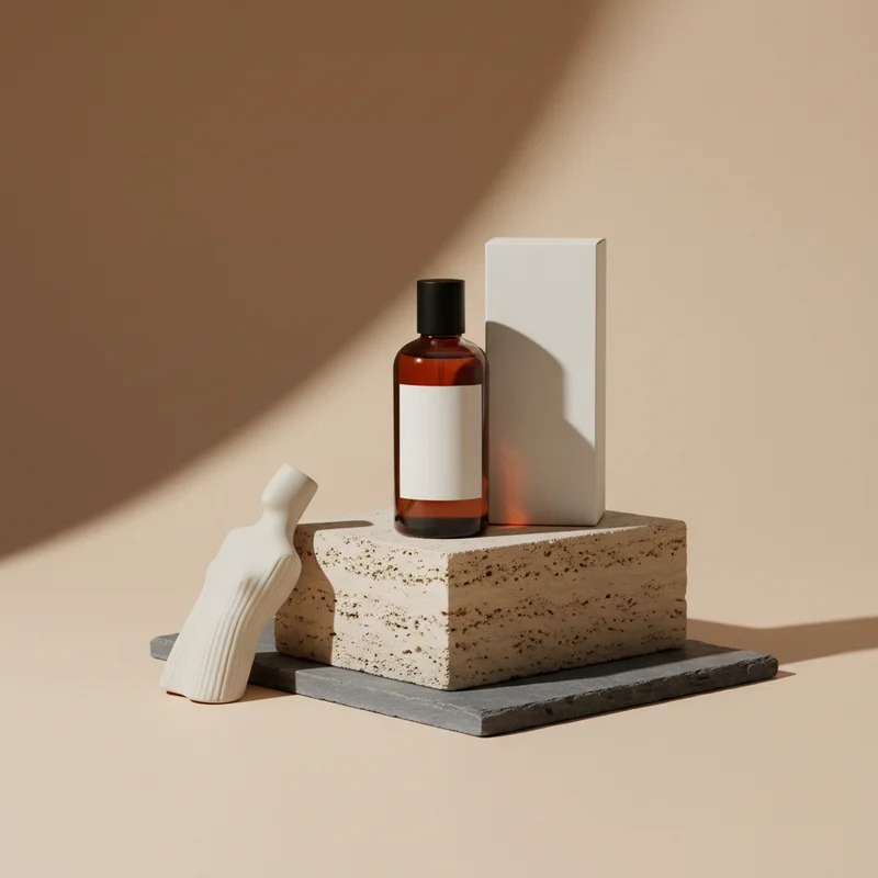 Minimalist luxury perfume