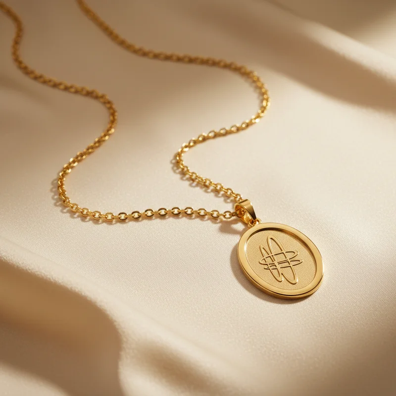 Minimalist Gold Pendant Necklace