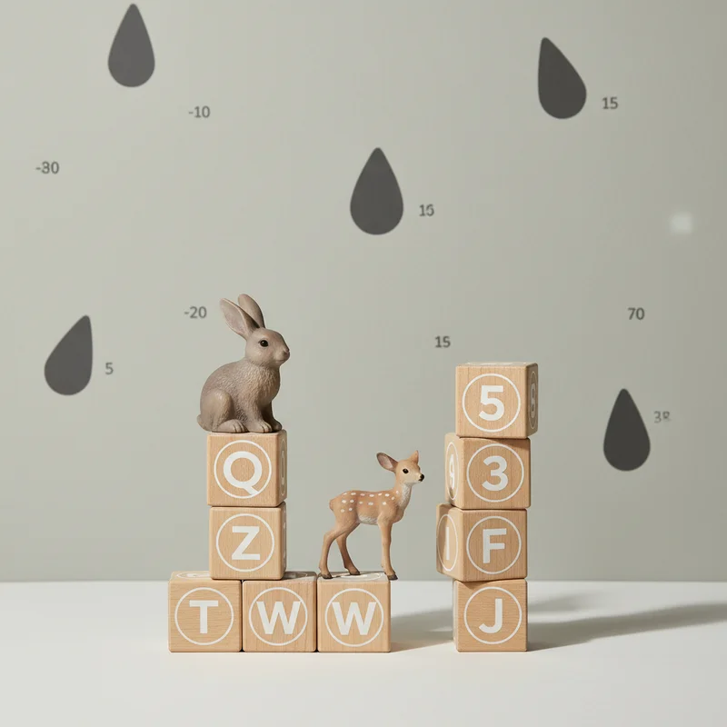 Charming Nursery Alphabet Blocks