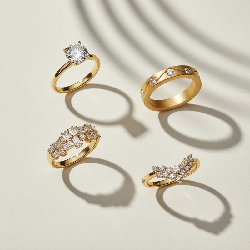 Eternate unique gold jewelry