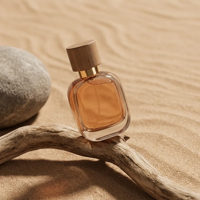 Natural perfume on desert sand