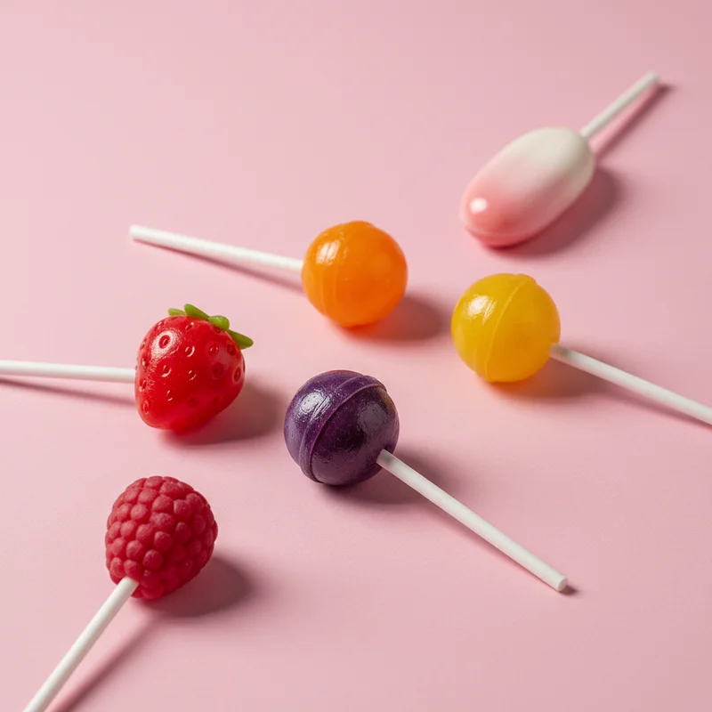 Colorful Candy Lollipops