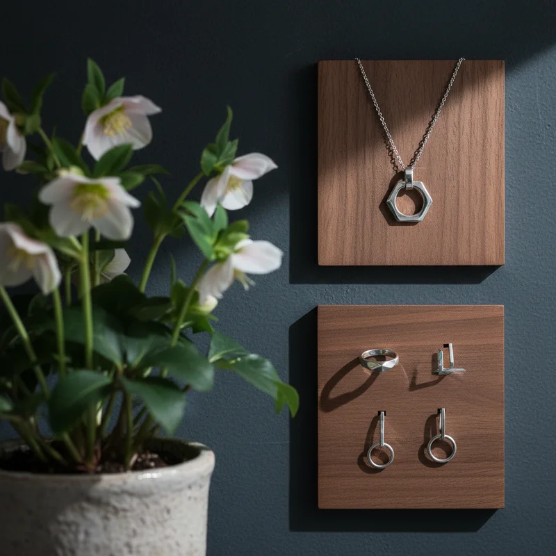 Minimalist Silver Jewellery & Bloom