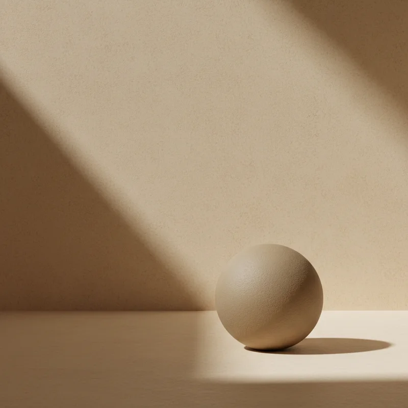 Minimalist warm shadow background