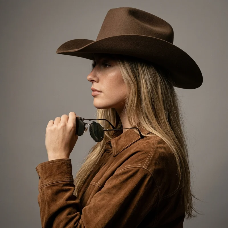 Chic Western fashion profile