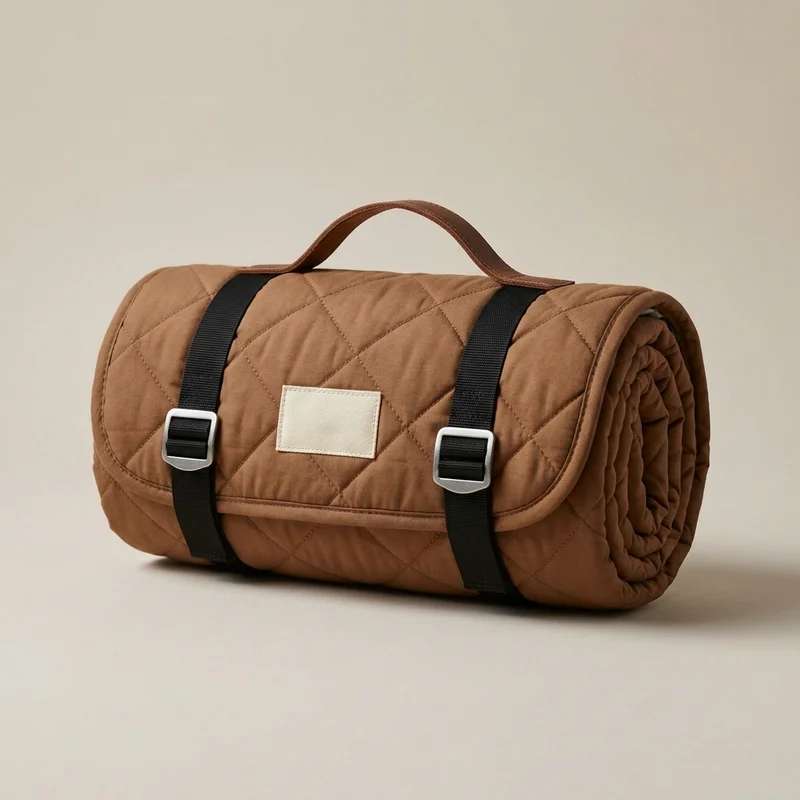 Stylish portable picnic blanket