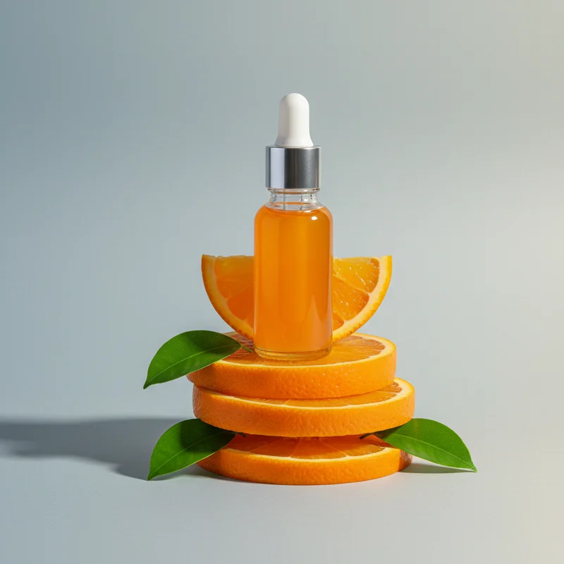 Fresh citrus serum glow