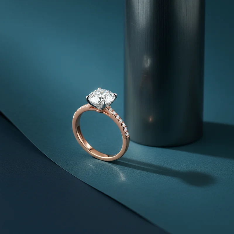 Elegant Diamond Ring Display