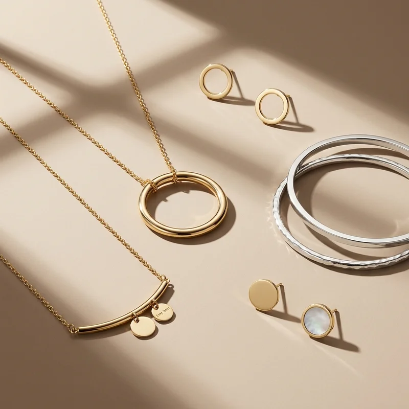 Minimalist jewelry collection