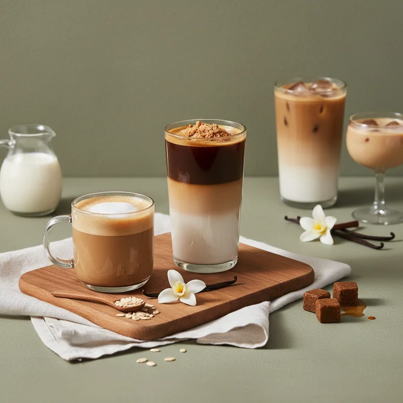 Iced Coffee & Dessert Delight