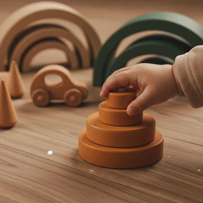 Engaging Wooden Sensory Toys