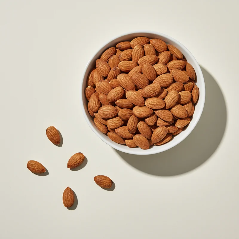 Healthy almonds snack