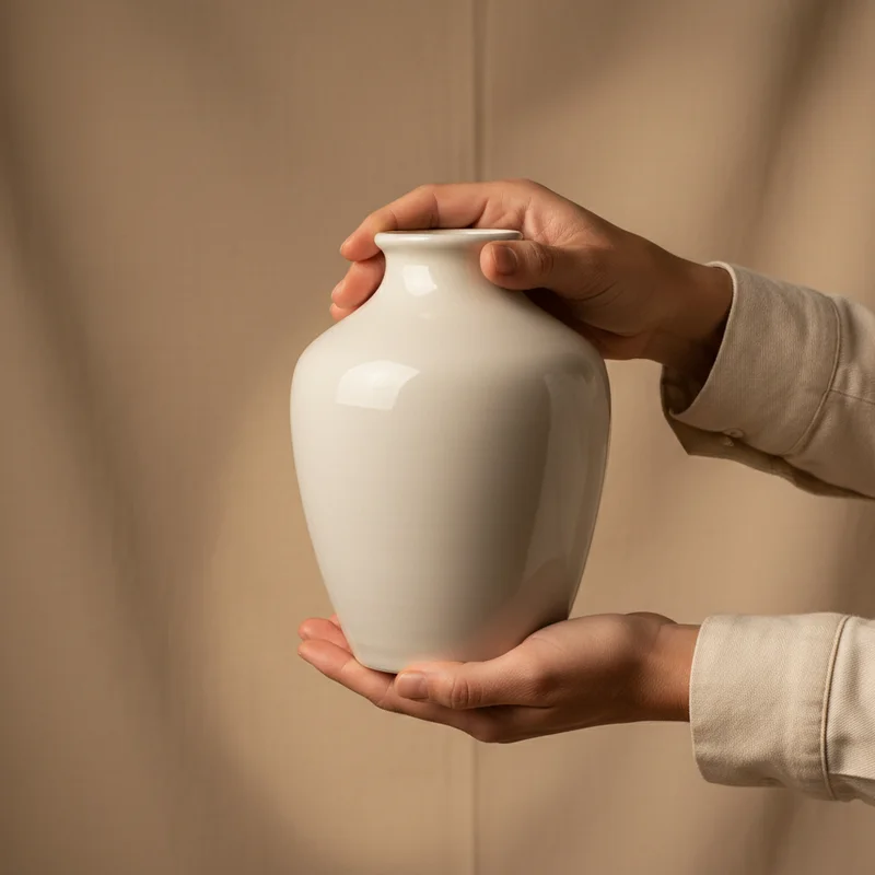 Elegant minimalist pottery