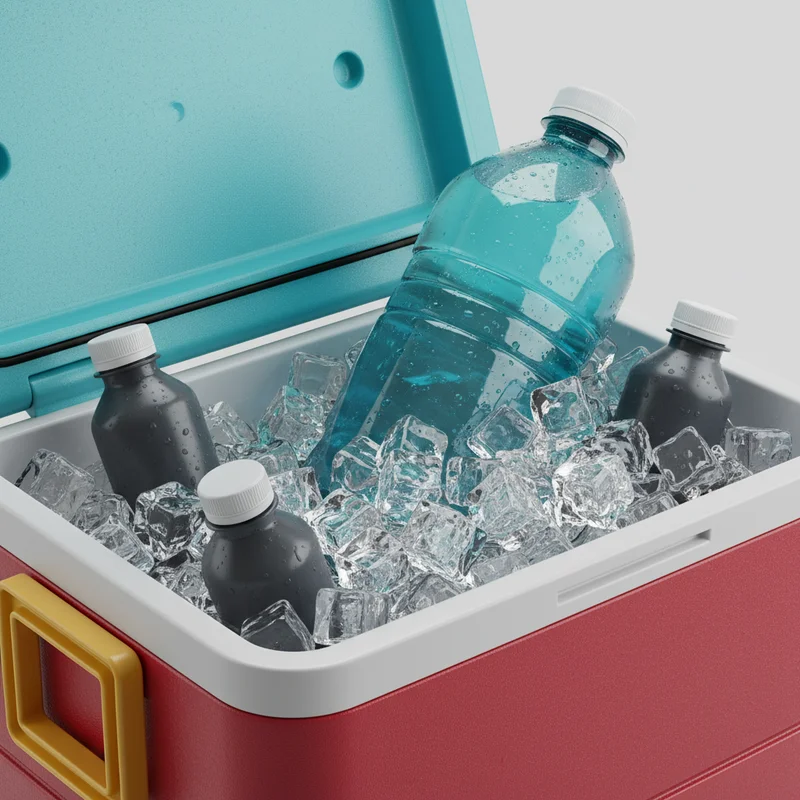 Hydrating volcanic water