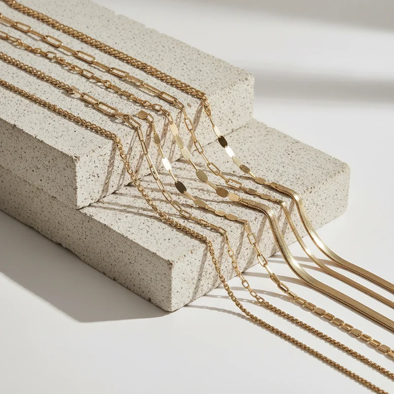 Elegant Gold Chain Necklaces
