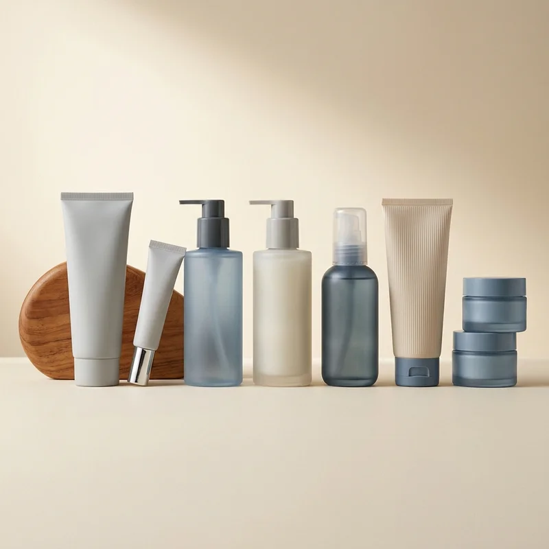 Minimalist skincare collection