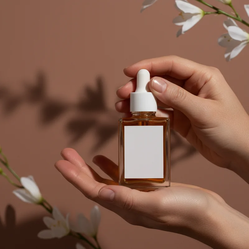 Elegant natural skincare elixir