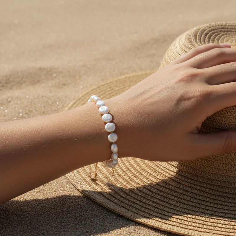 Summer pearl bracelet