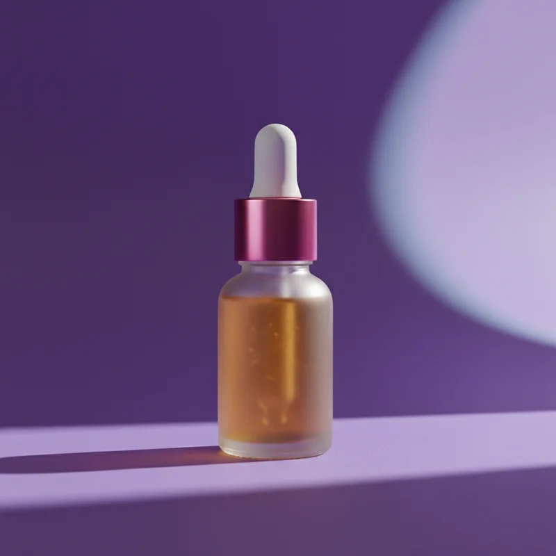 Violet glow skincare