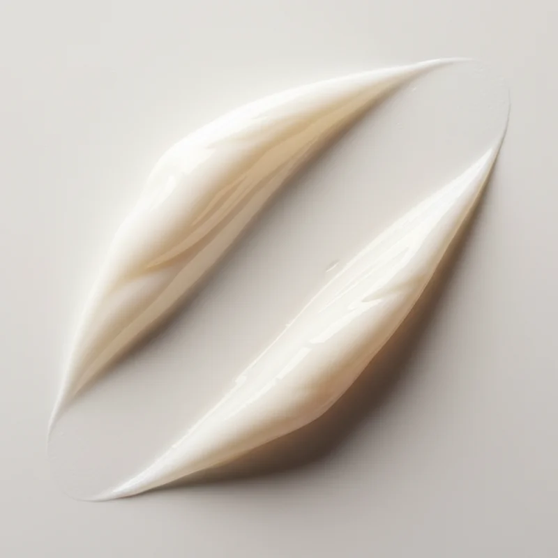 Luxurious cream texture close-up