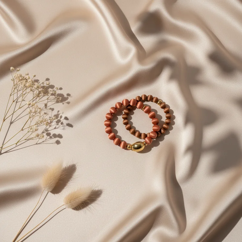 Delicate beaded bracelets
