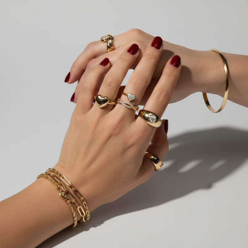 Elegant Hand Jewelry