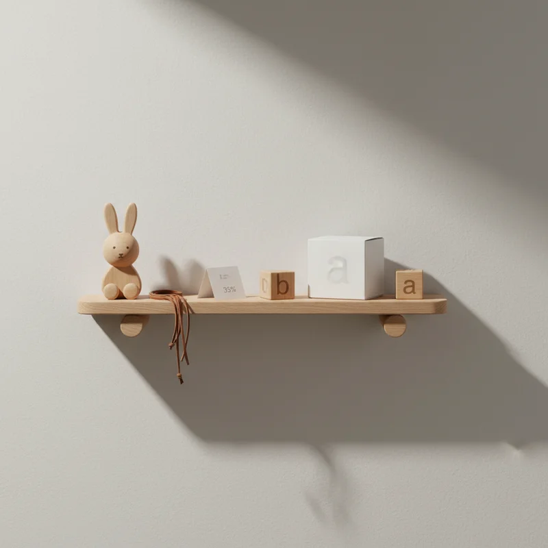 Cozy Minimalist Shelf Decor