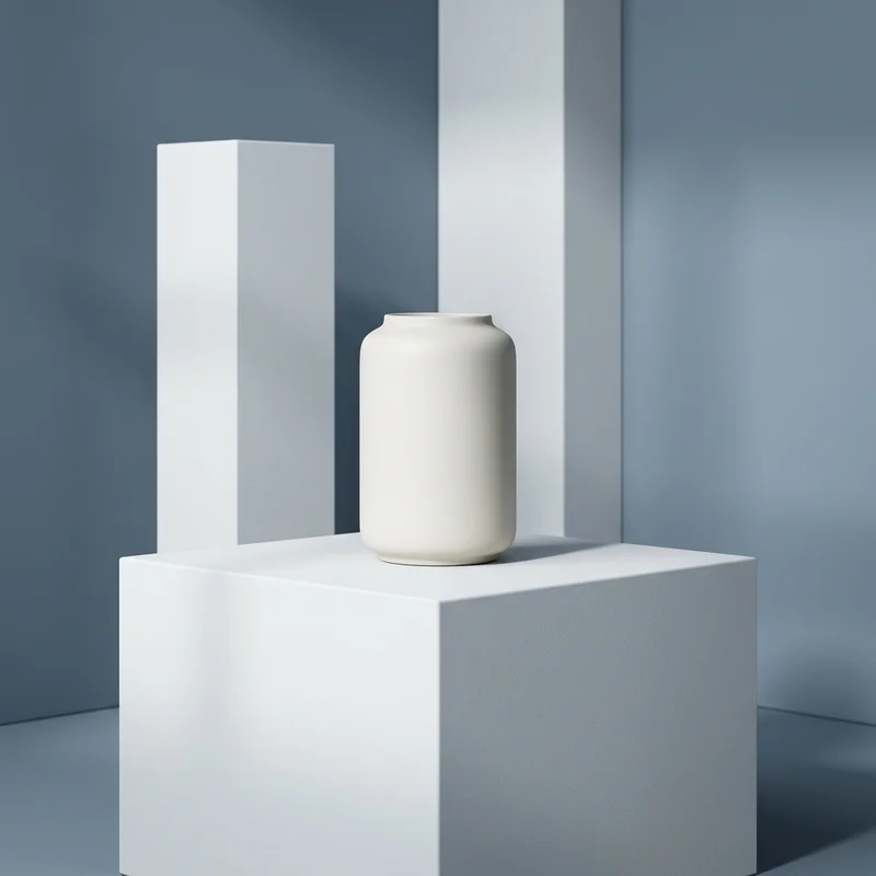 Modern Blue Product Display