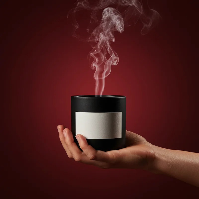 Serene Black Candle Aroma