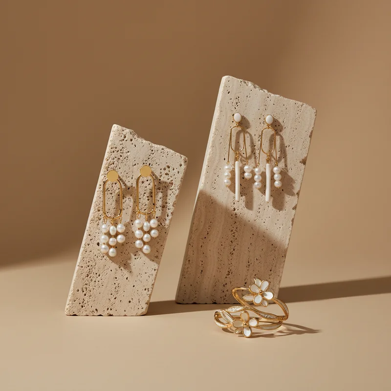 Elegant jewelry display