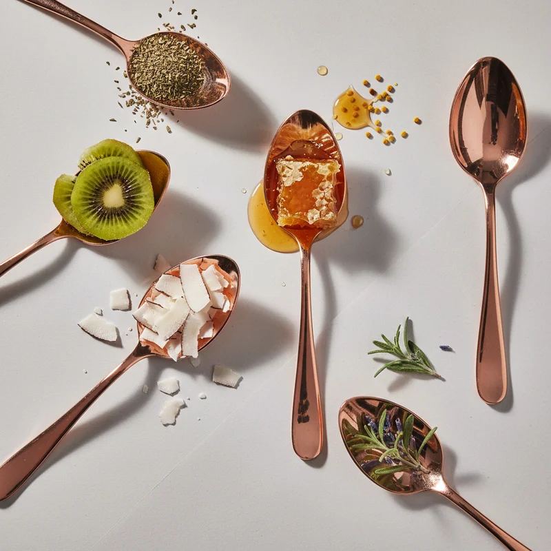 Gourmet Spooned Ingredients