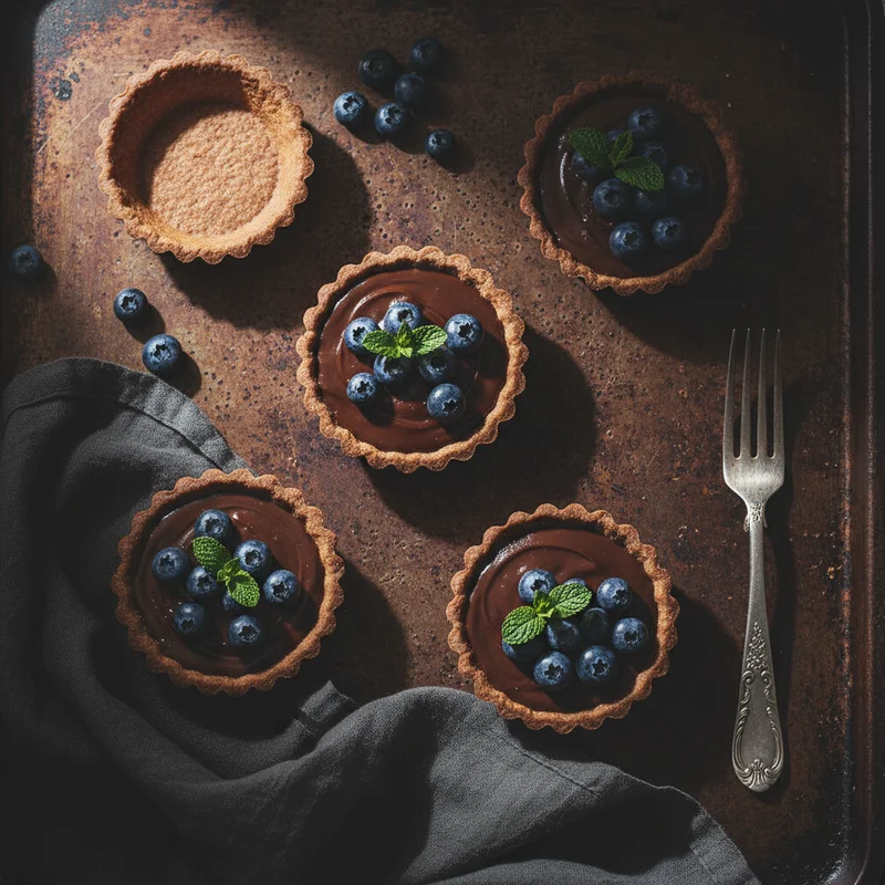 Gourmet baked goods collage