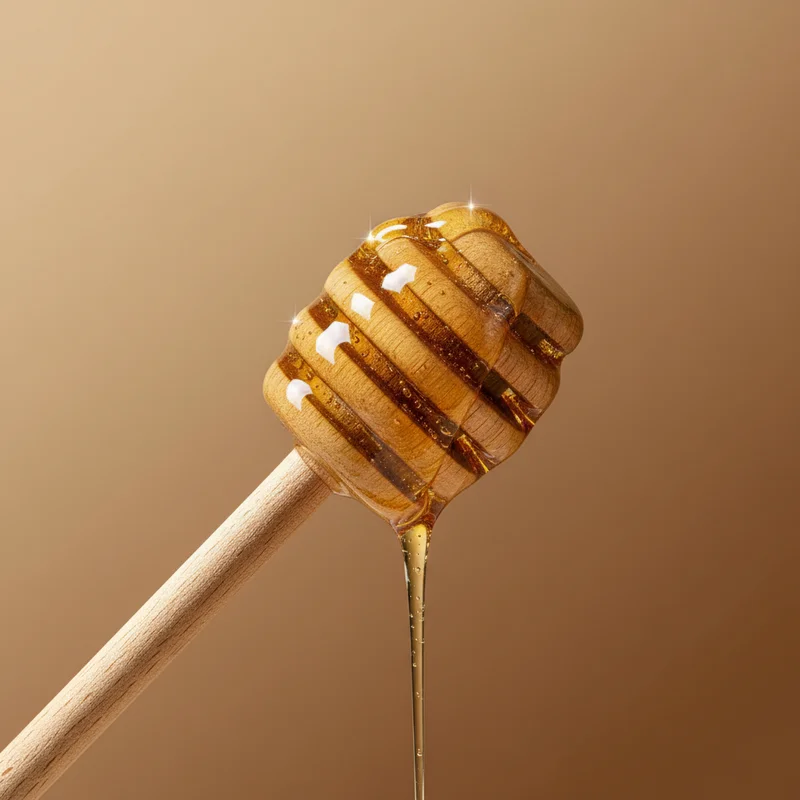 Golden honey drip