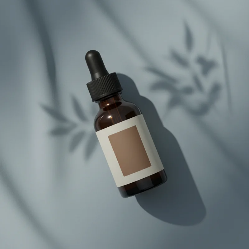 Organic Skincare Dropper Bottle