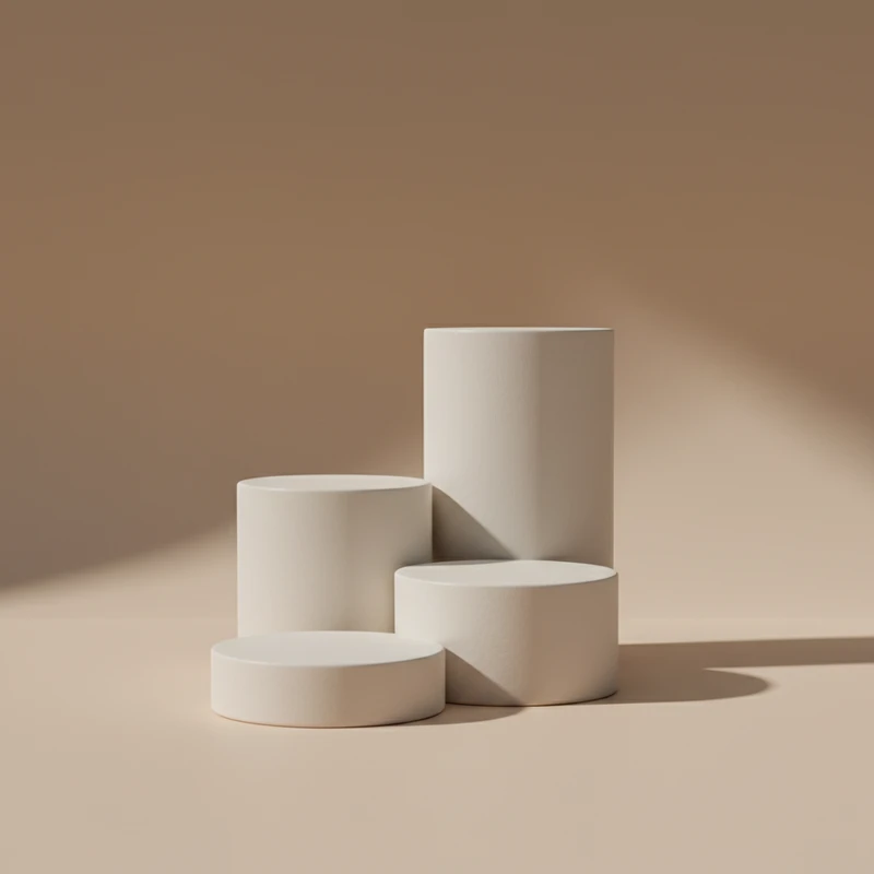 Minimalist Product Risers | Product Photography Background Scene | Lume